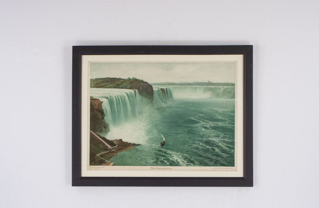 Foto Litho Wall Chart Niagara Fall 1922 h72x82 34D6