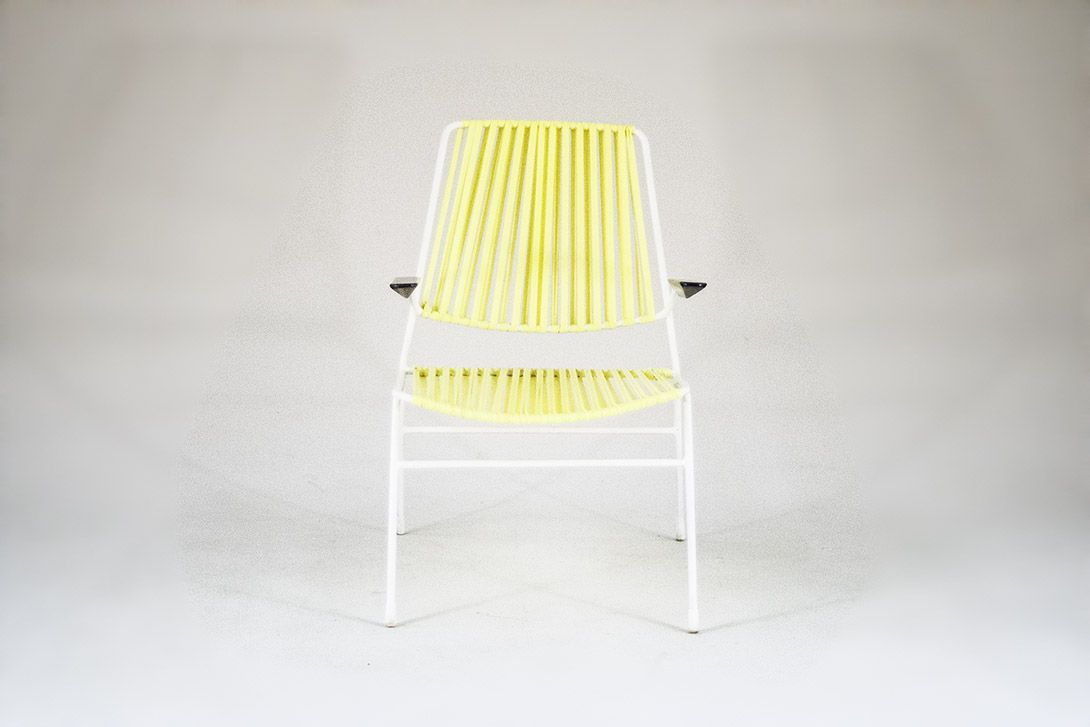 Foto Yellow Garden Chair France 1965