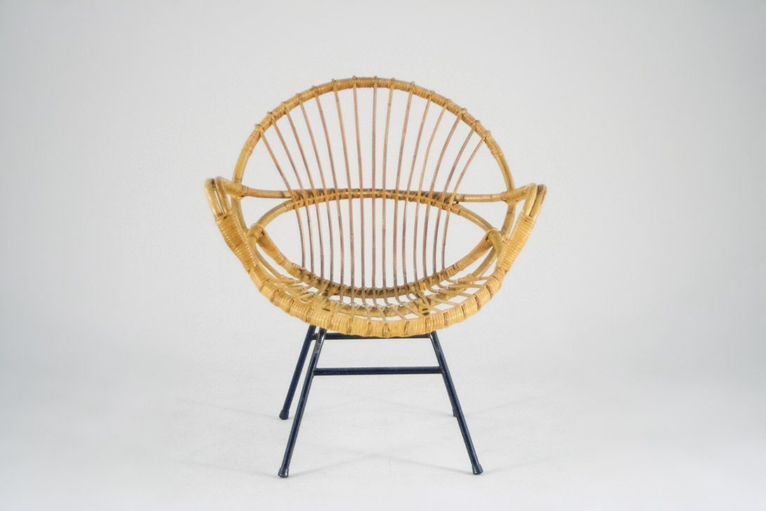 Foto Basket Armchair Italy 1956