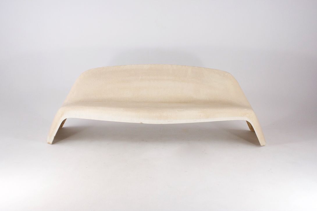 Foto Classic Wilkhahn Outdoor Bench 1950&#8217;s