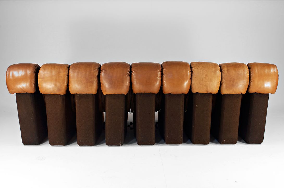 Foto De Sede DS-600 Brown Leather Sofa (E)