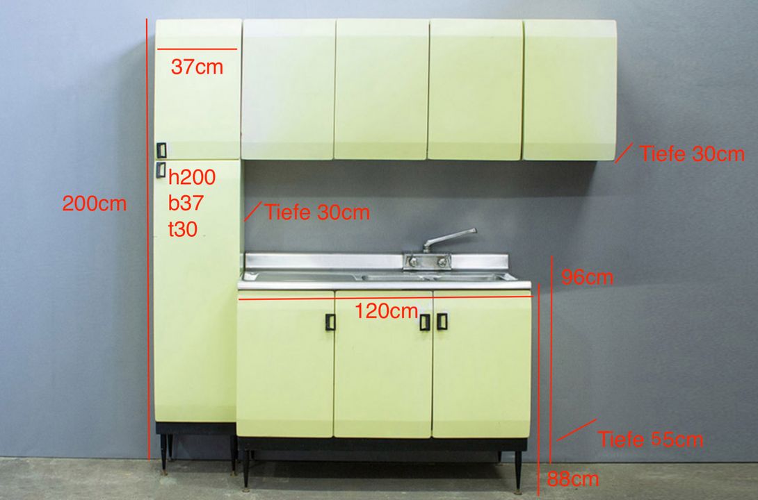Foto Yellow Metal Kitchen Part 2 Italy 1966