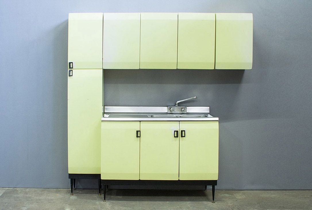 Foto Yellow Metal Kitchen Part 2 Italy 1966