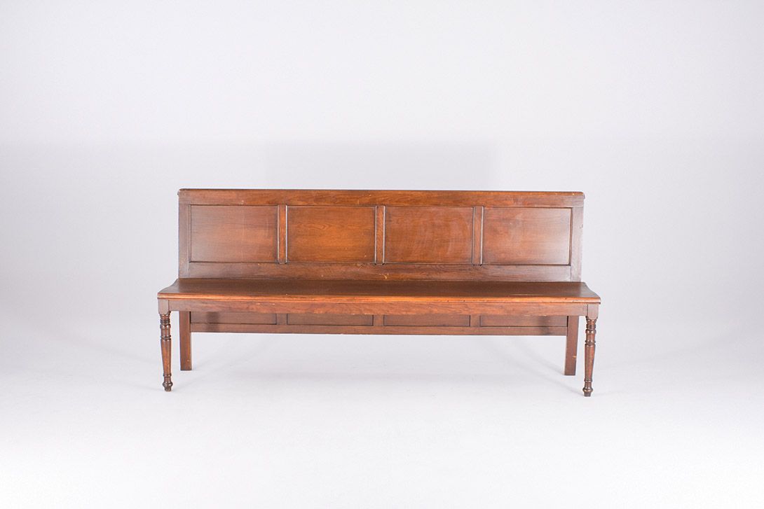 Foto Antique Administration or Church Bench 1900
