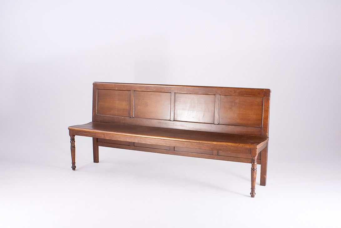 Foto Antique Administration or Church Bench 1900