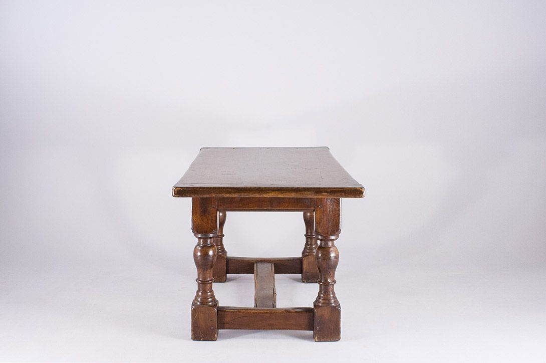 Foto Old Wooden Rustic Table 1840 ​h76x160x80