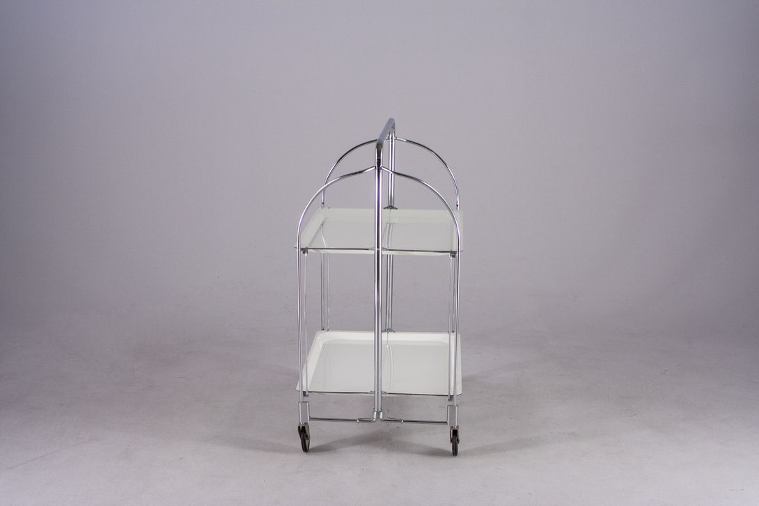 Foto Classic White Serving Cart ​h79x69x41