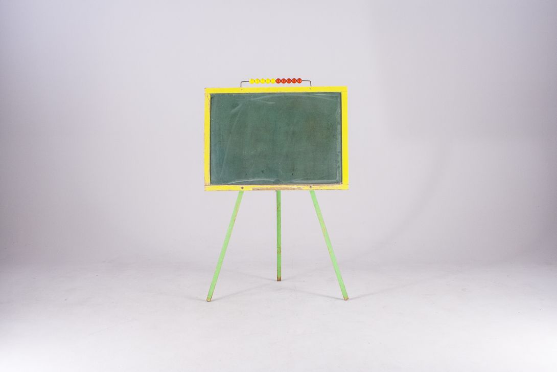 Foto Foldable Children´s Blackboard GDR 1972