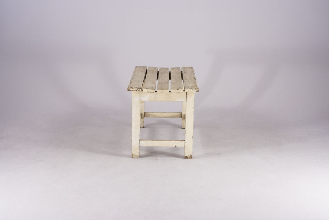 Foto White Modern Garden Bench Hamburg 1934