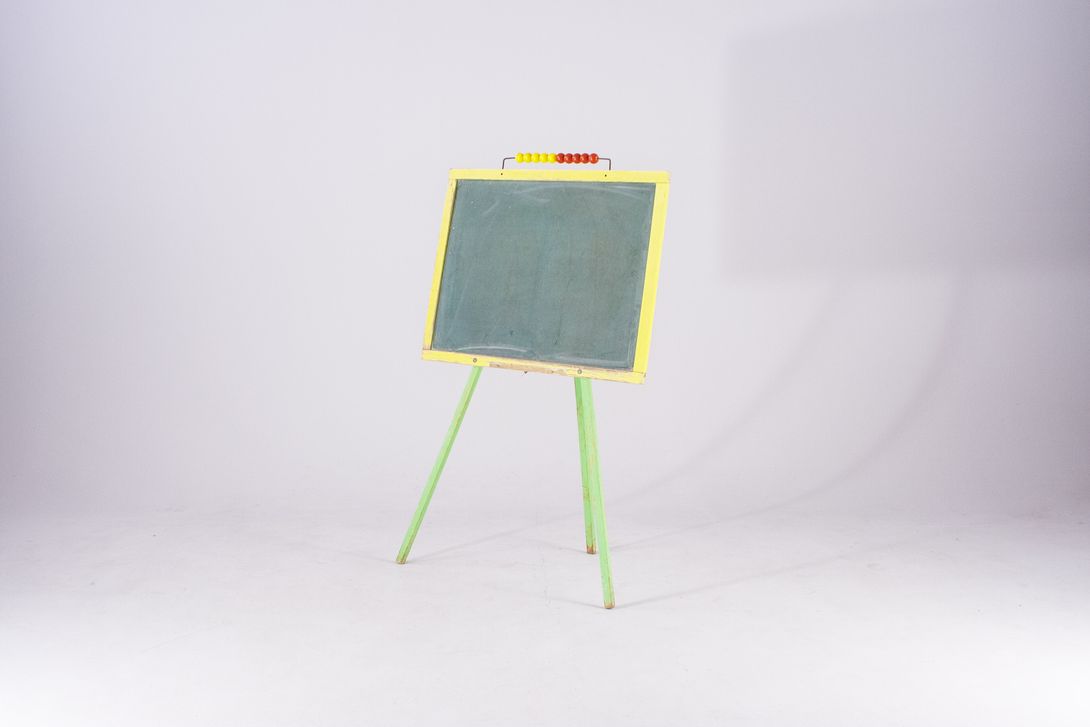 Foto Foldable Children´s Blackboard GDR 1972