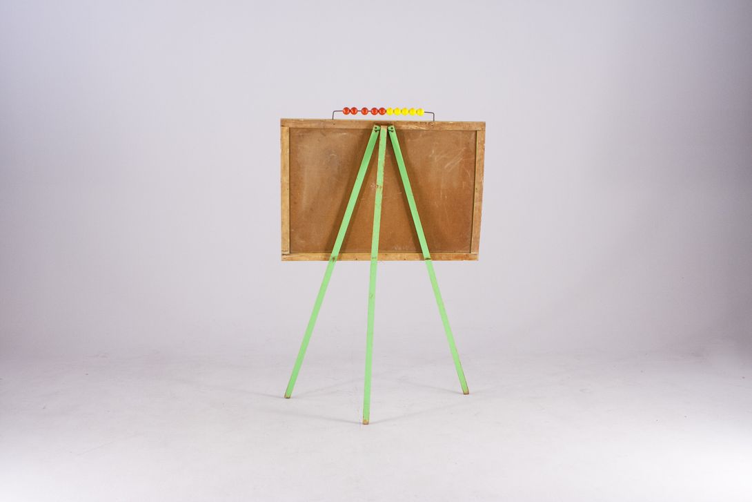 Foto Foldable Children´s Blackboard GDR 1972