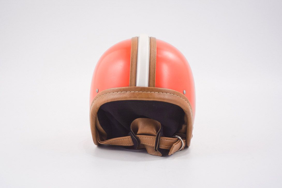 Foto Old Motorcycle Youth Helmet GDR 1965 h16x25x26