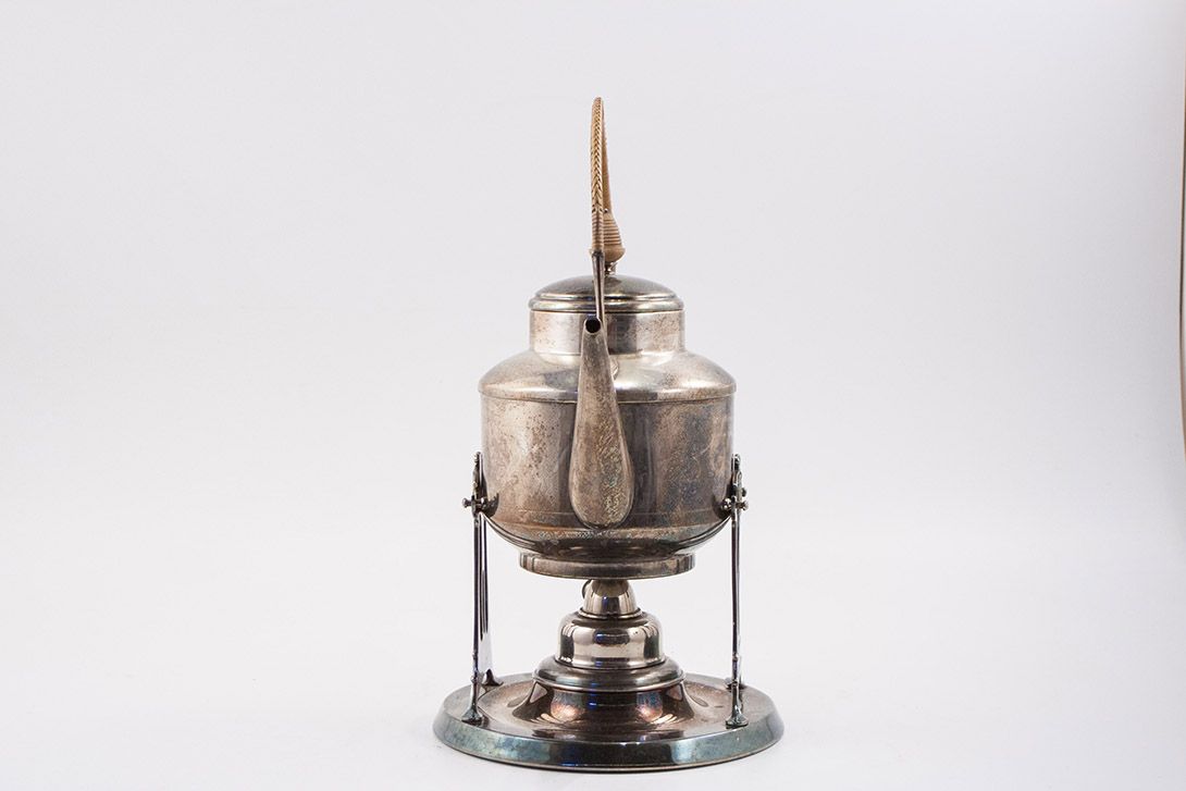 Foto Old Silver Samovar Argentor 1912