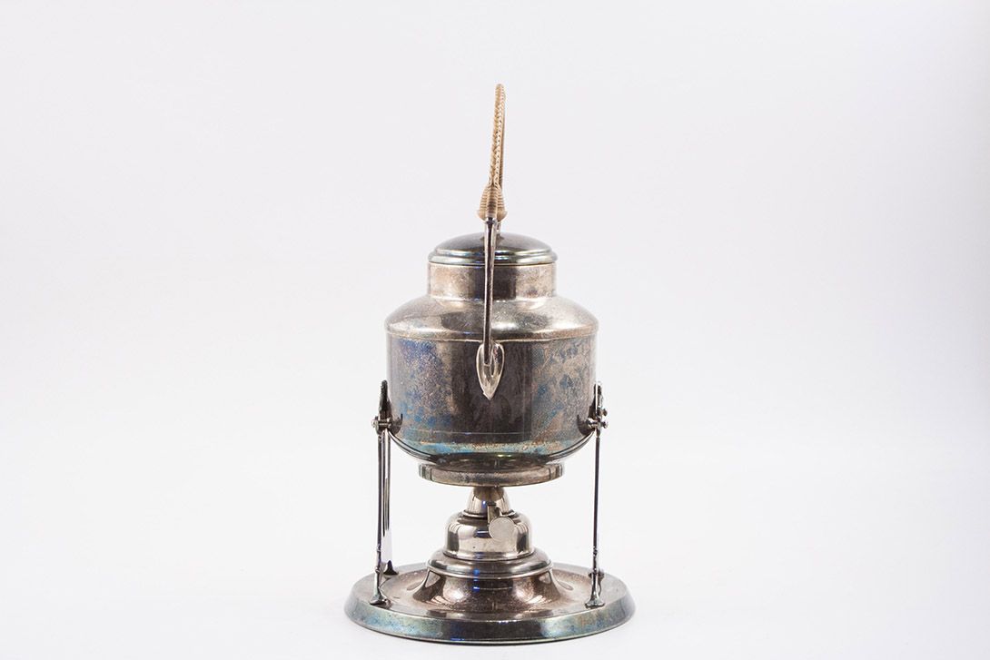 Foto Old Silver Samovar Argentor 1912