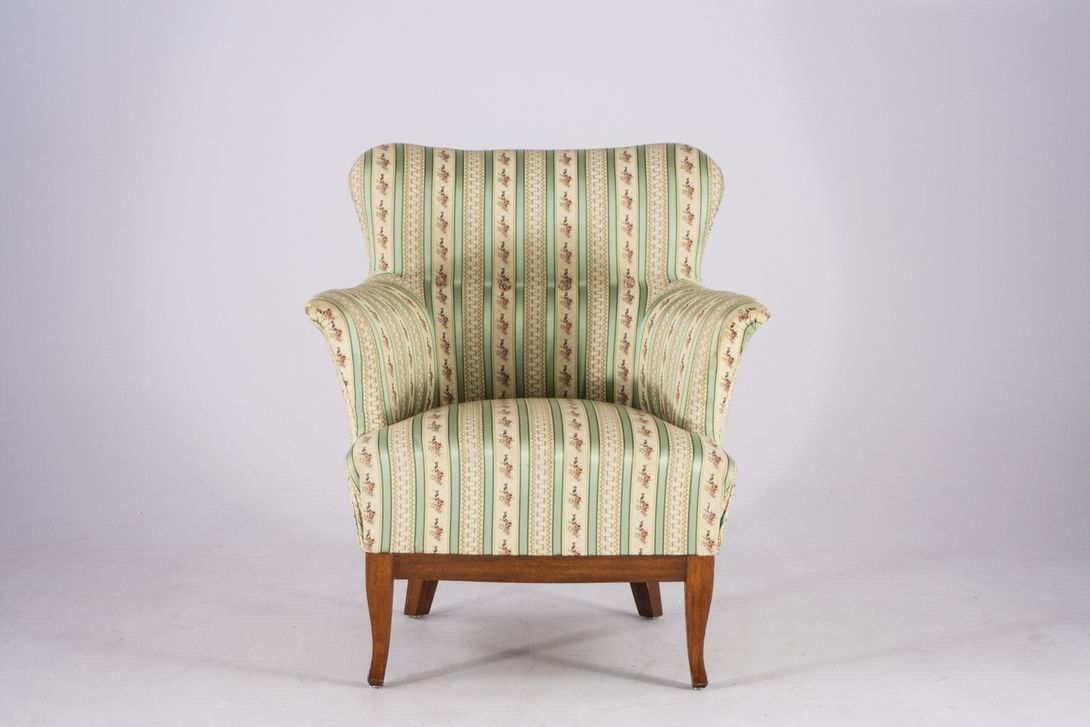 Foto Floral English Armchair 1910