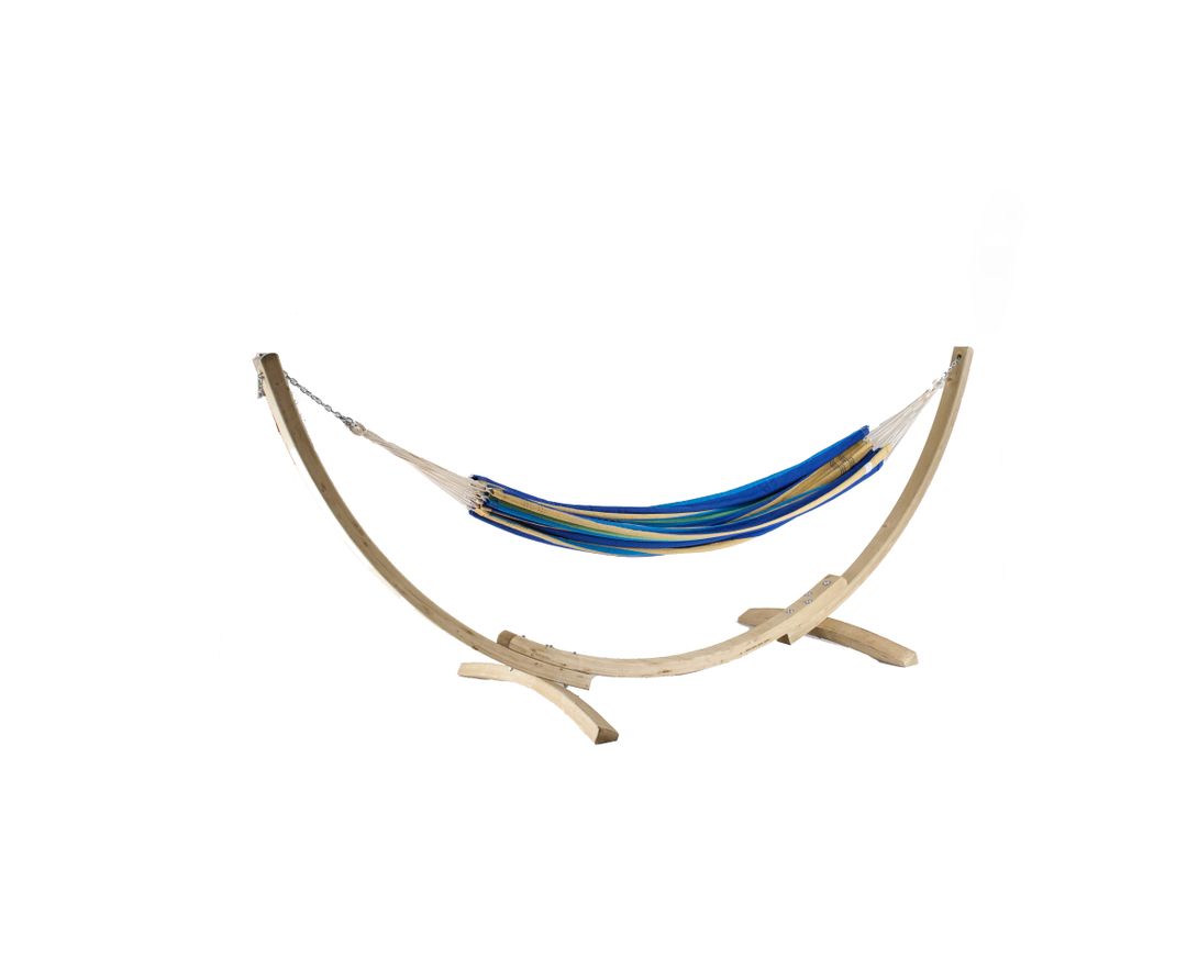 Foto Amazon Hammock with Colorful Stripes