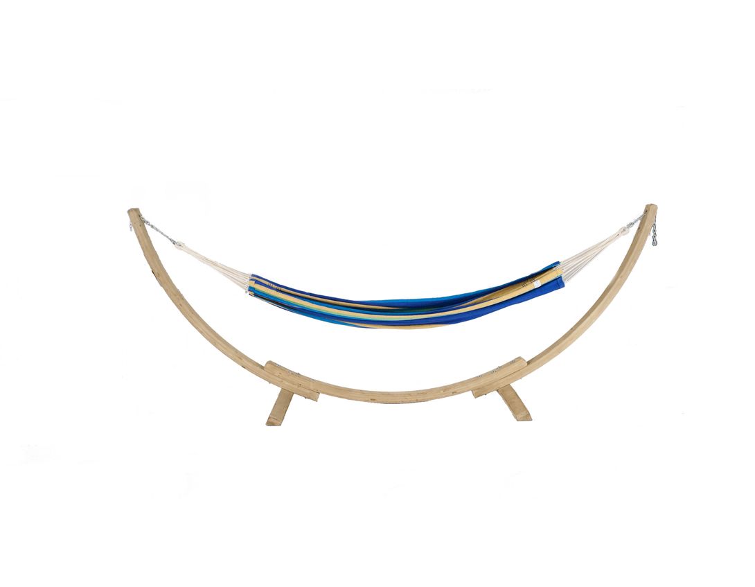 Foto Amazon Hammock with Colorful Stripes