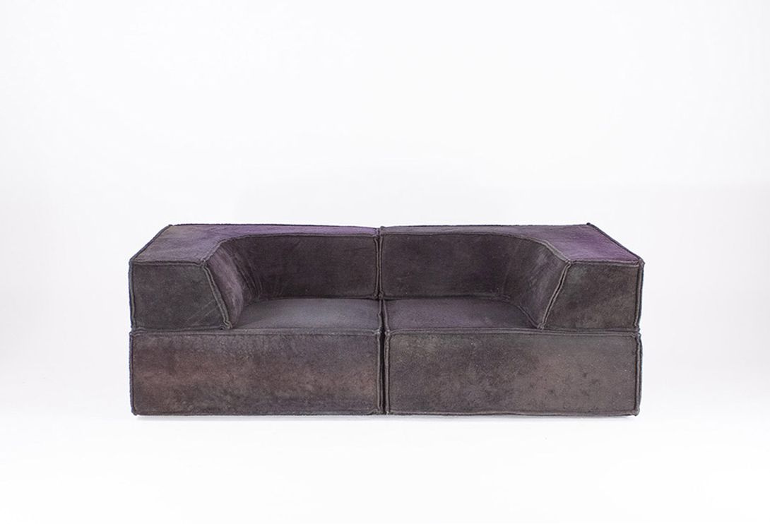 Foto Modular Black COR Trio Cord Sofa 1973