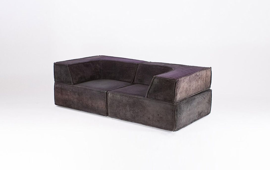 Foto Modular Black COR Trio Cord Sofa 1973