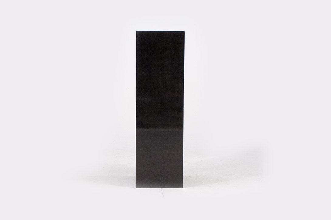 Foto Black Lacquered Rectangle Column h100