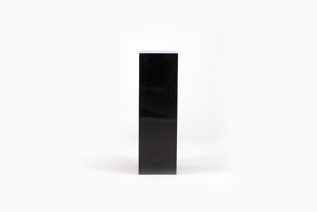 Foto Black Lacquered Rectangle Column h80