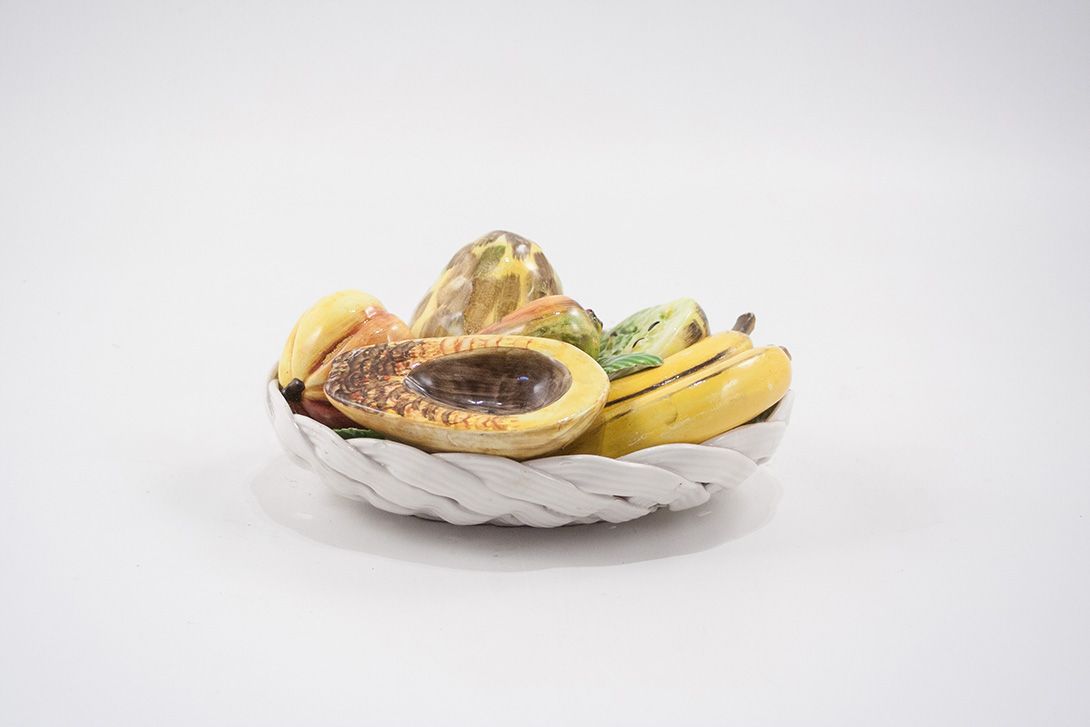 Foto Ceramic Fruit Bowl Sculpture​ w26 Amalfi Coast 1965