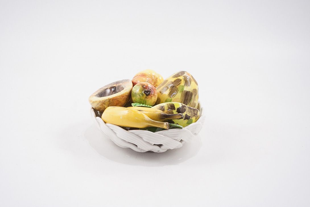Foto Ceramic Fruit Bowl Sculpture​ w26 Amalfi Coast 1965