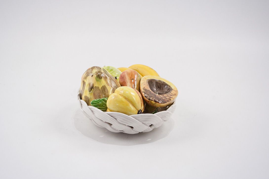 Foto Ceramic Fruit Bowl Sculpture​ w26 Amalfi Coast 1965