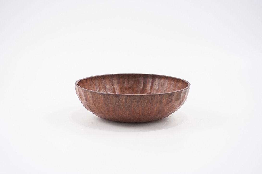 Foto Rosewood Rough Carved Fruit Bowl Brasil 1960