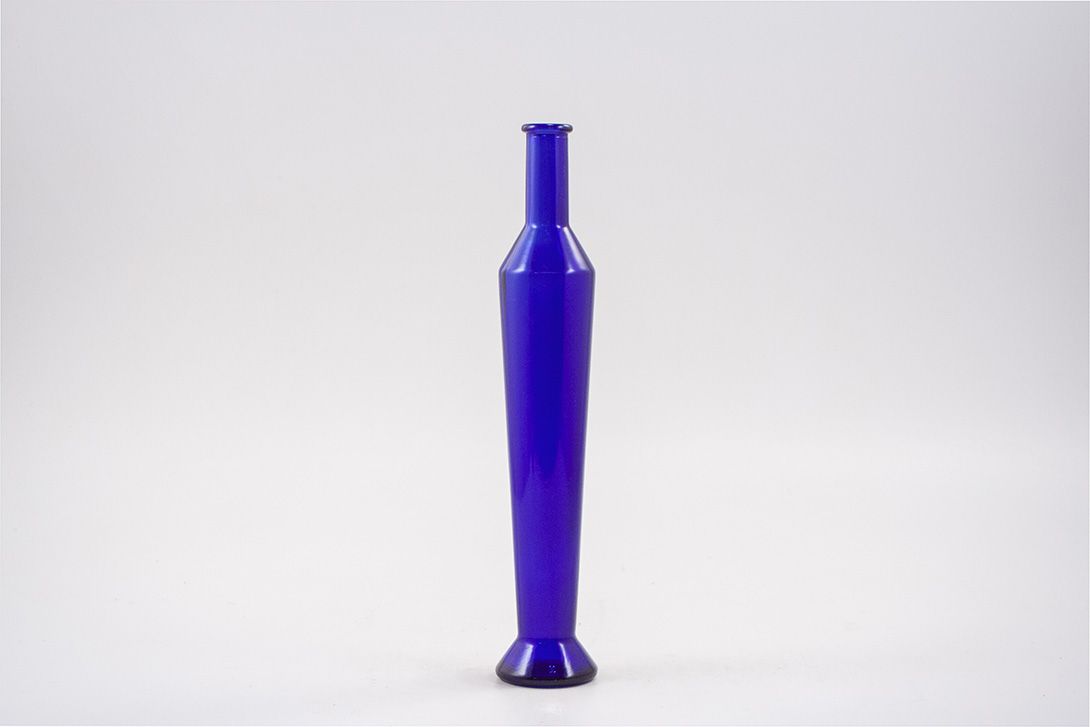 Foto Blue Glass Vase h30