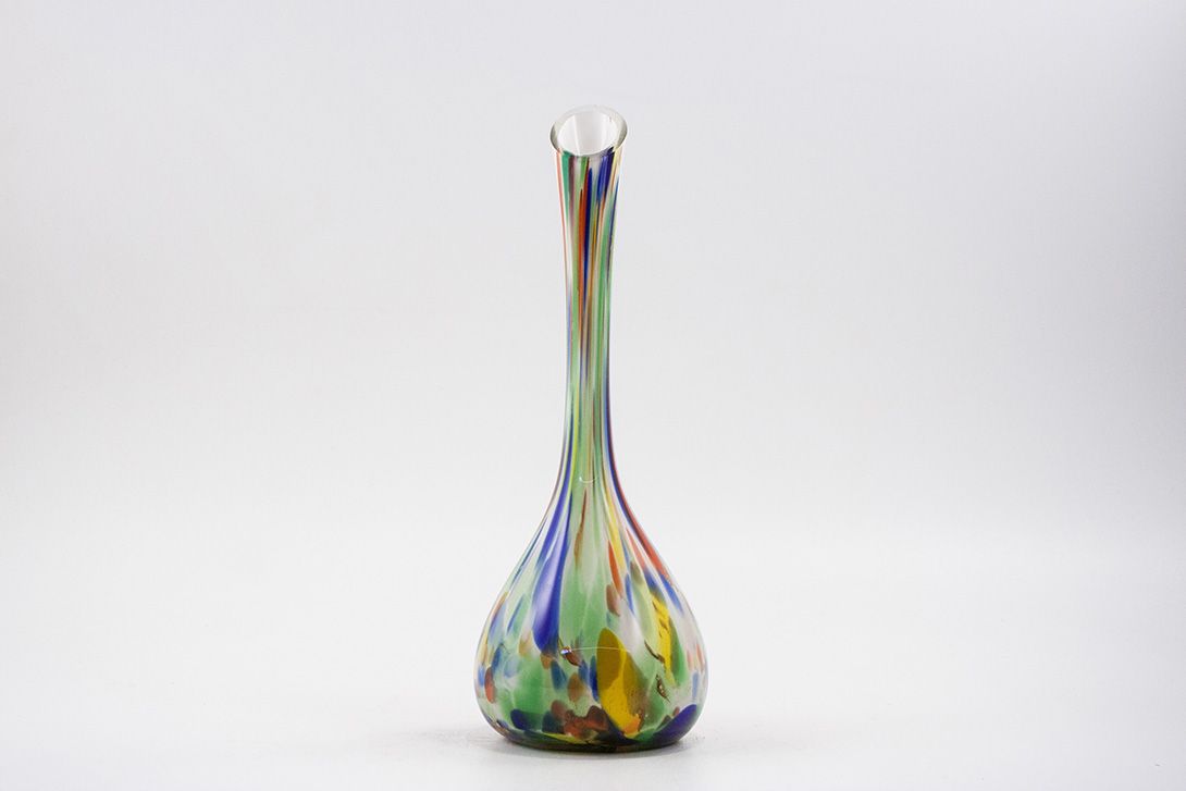 Foto Colorful Murano Glass Vase h37