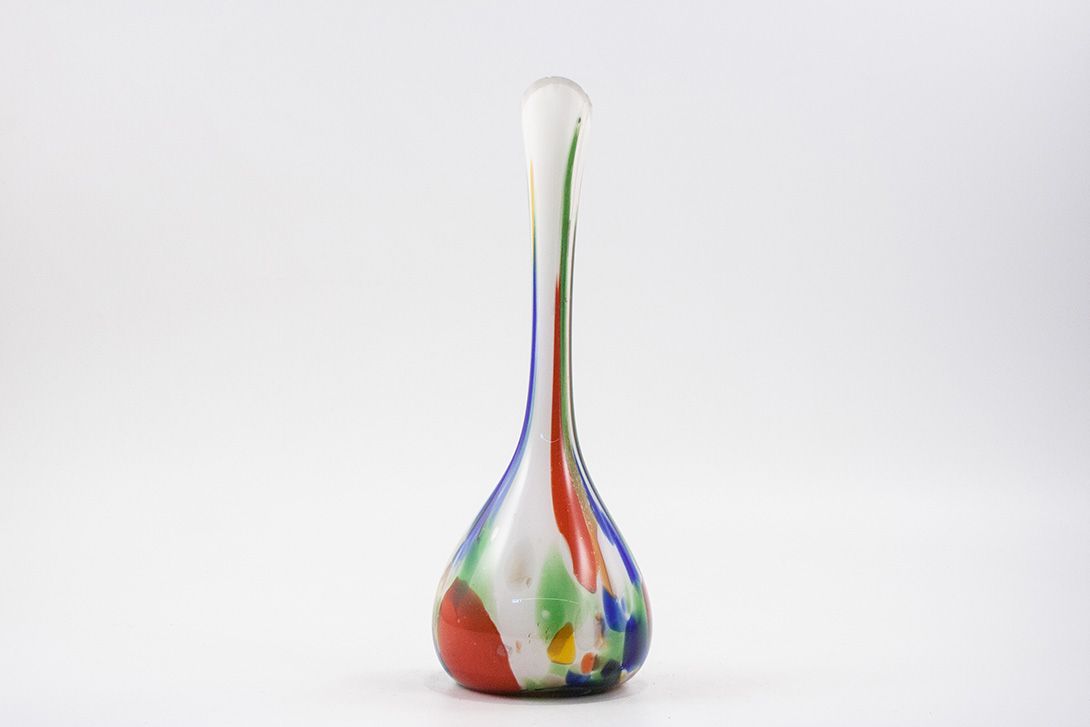 Foto Colorful Murano Glass Vase h37