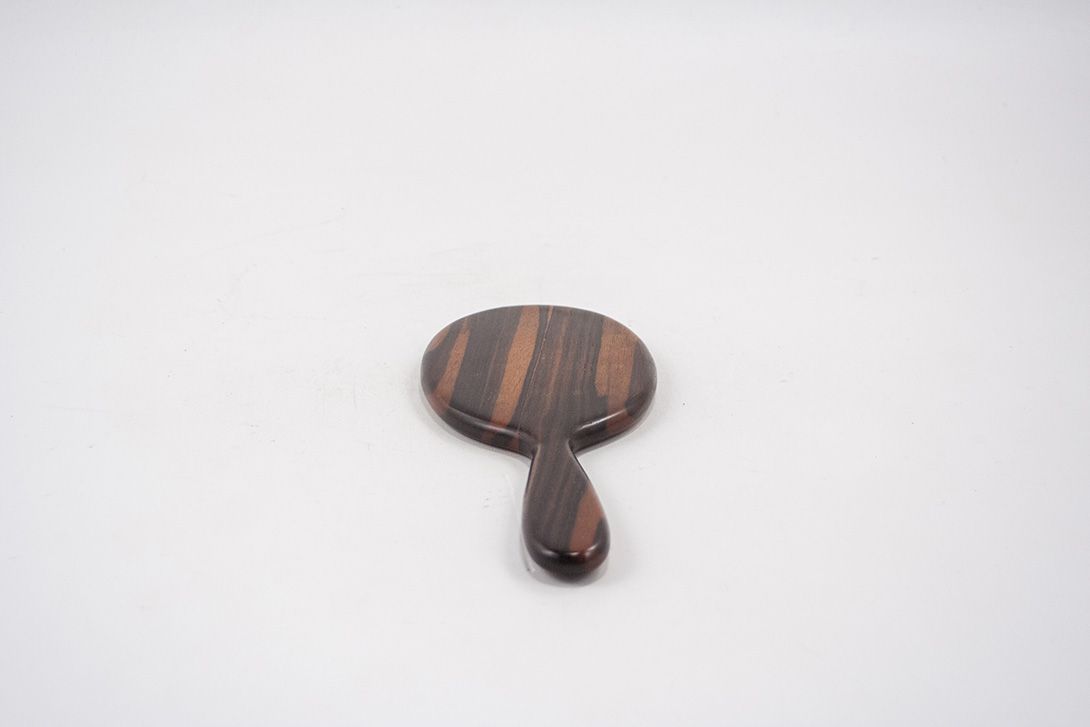 Foto Wooden Hand Mirror h26x9