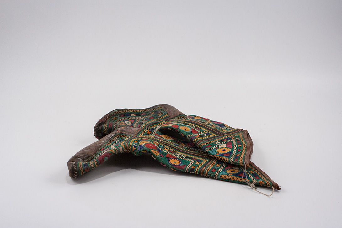 Foto Colorful Mongolian Costume Shoes