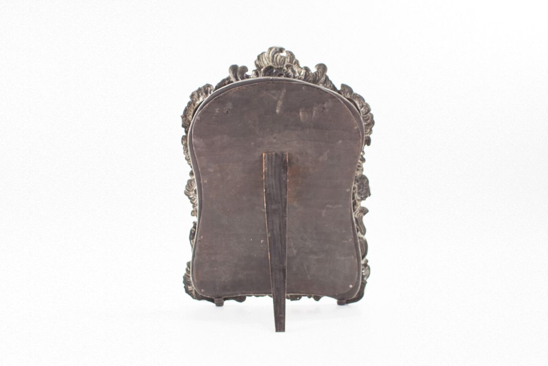 Foto Mexican Courtesy Mirror with Relief Metal Frame 1935 h53x23x40