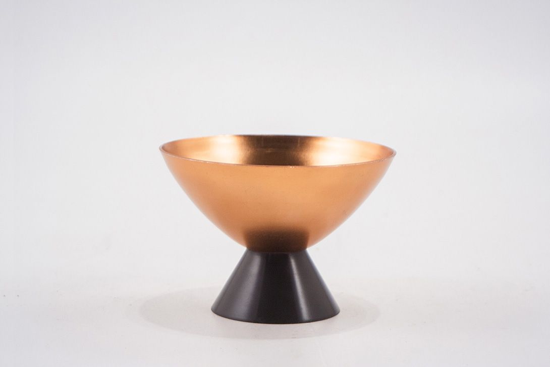 Foto Eloxated Ice Cup on Plastic Base GDR Brass Tall ​h9