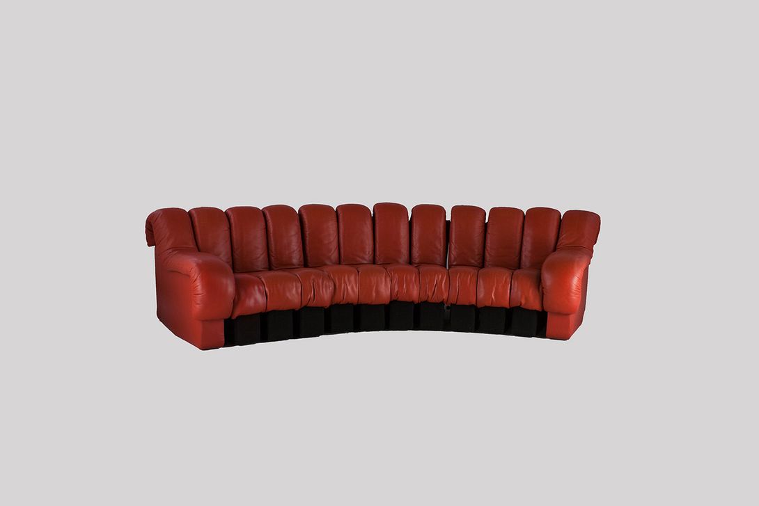 Foto DS-600 Sofa De Sede Design Red