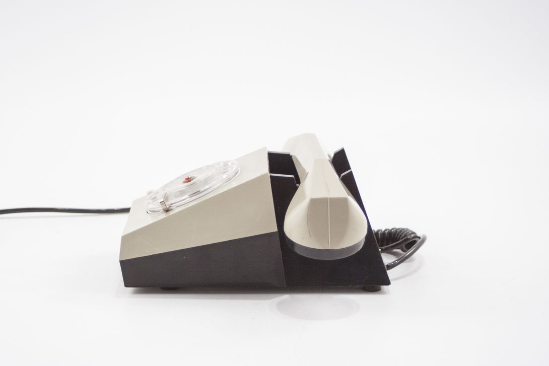 Foto Grey Tesla Telephone Czech