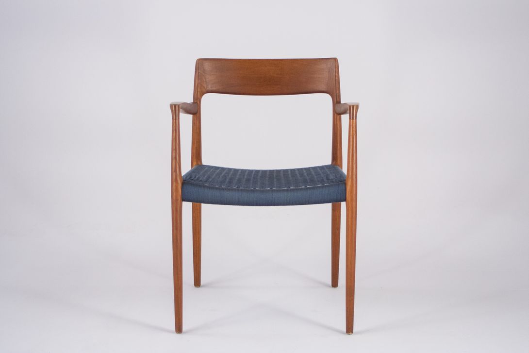 Foto Teak Dining Armchair Nils Møller Model 77