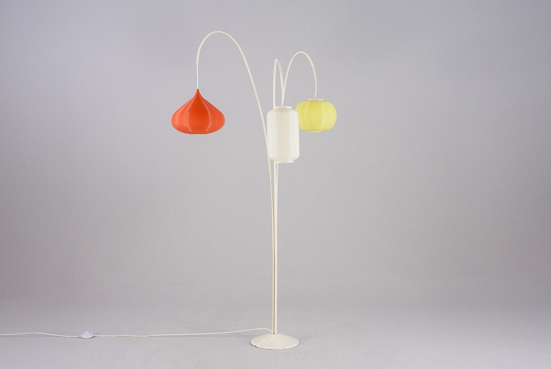 Foto Floor Lamp with Hanging Shades ​ h163 G1