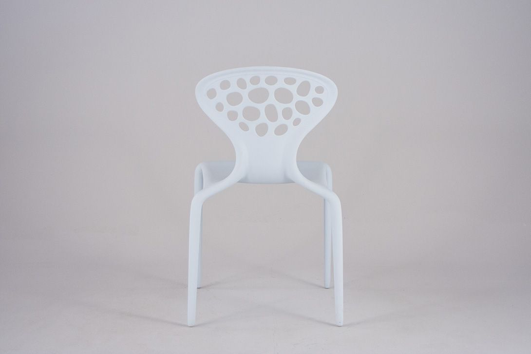 Foto Light Dusty Blue Lovegrove Supernatural Chair by Moroso