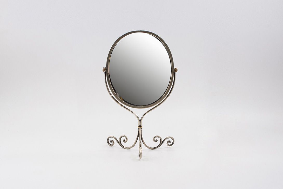 Foto Vanity Mirror with Curved Legs h37x29x20