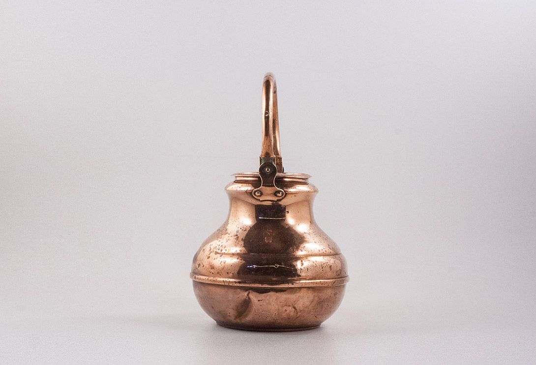 Foto Vintage Copper Tea Pot