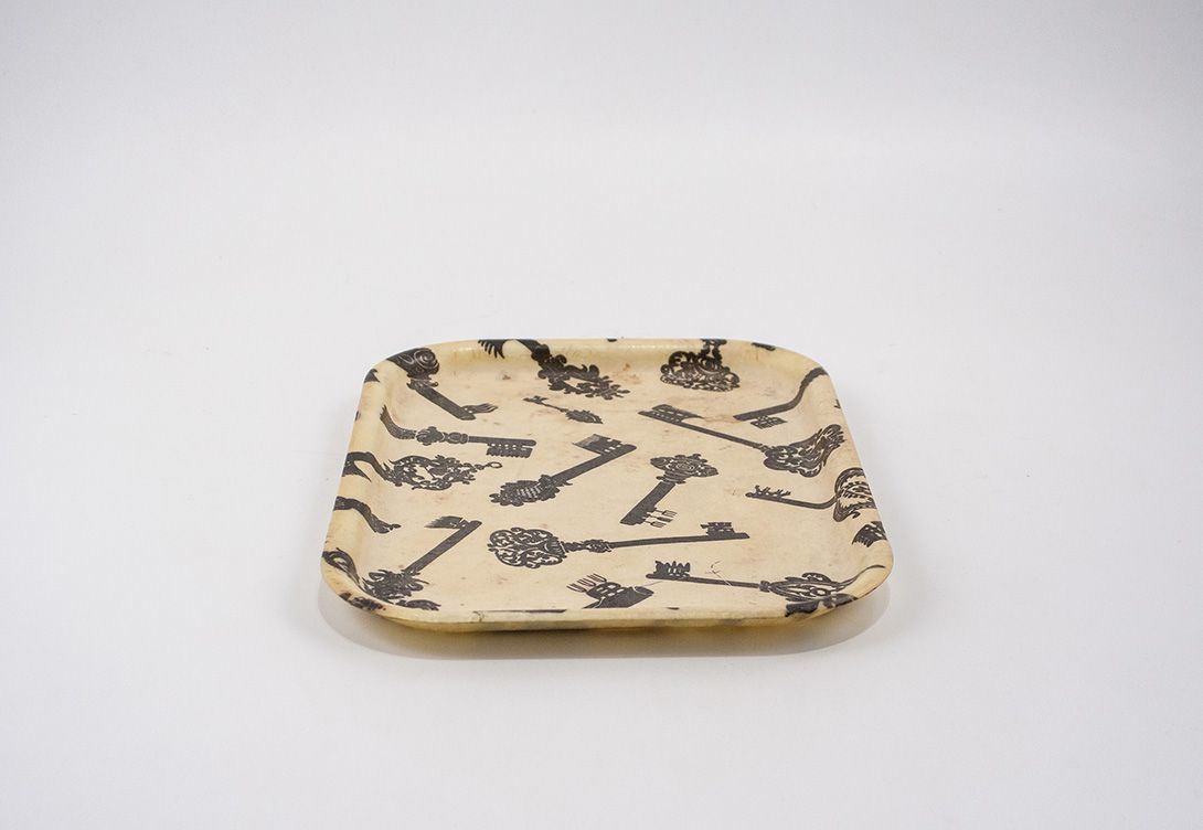 Foto Serving Tray with Key Images