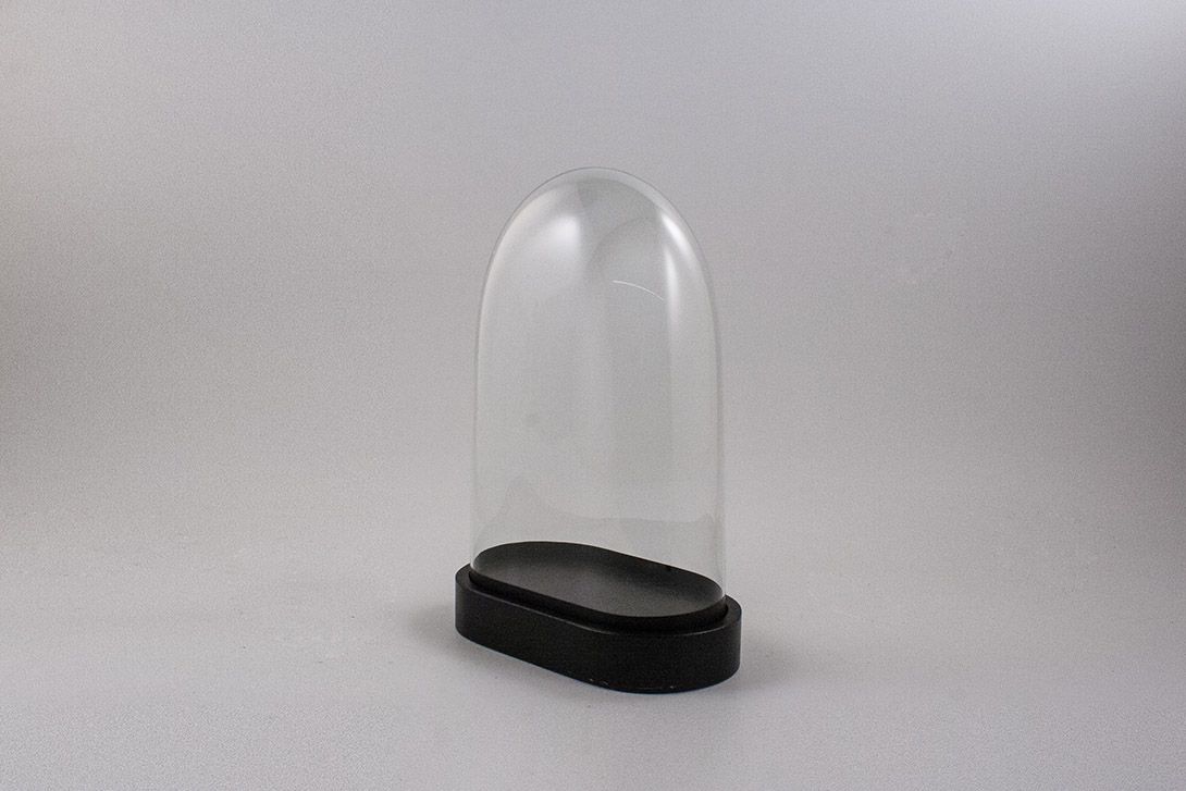 Foto Small Showcase Cloche 1870 h38x25x15