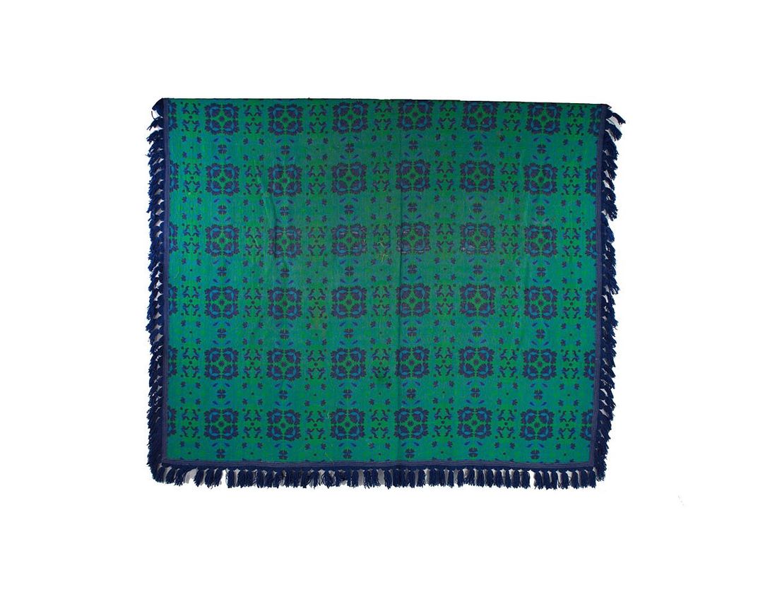 Foto Green and Blue Blanket 225x235cm