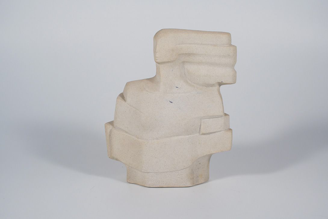 Foto Classic Propaganda Stone Sculpture h23cm 1935