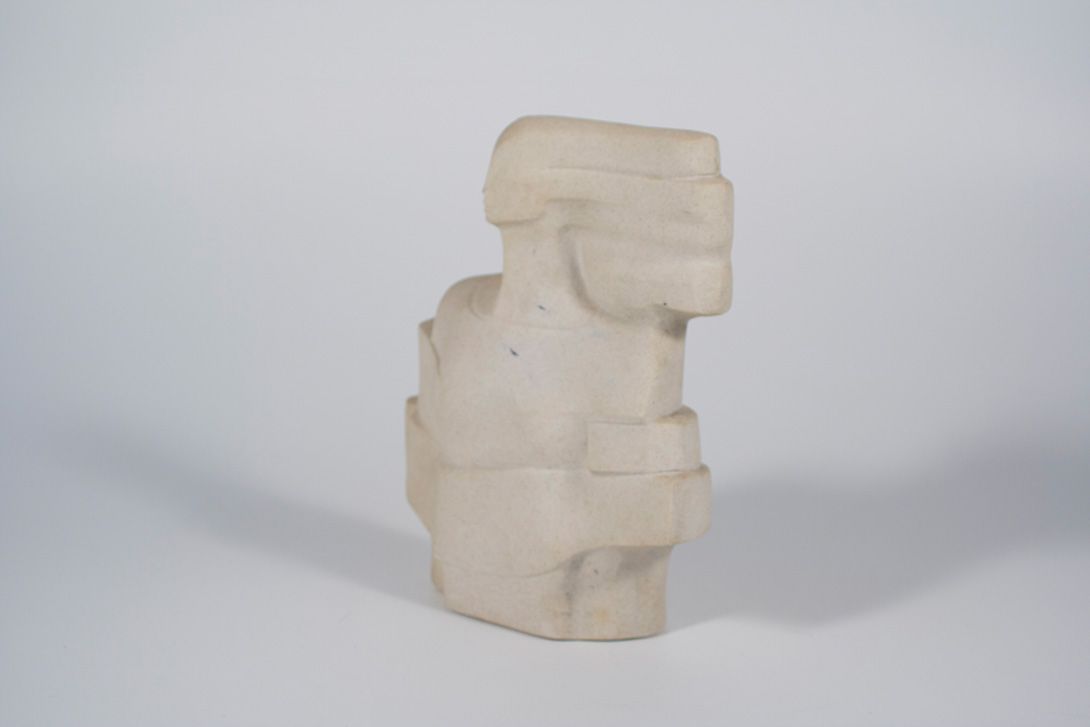 Foto Classic Propaganda Stone Sculpture h23cm 1935