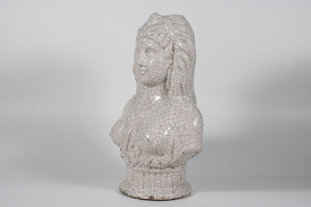 Foto Greek Craquelure Bust h55cm