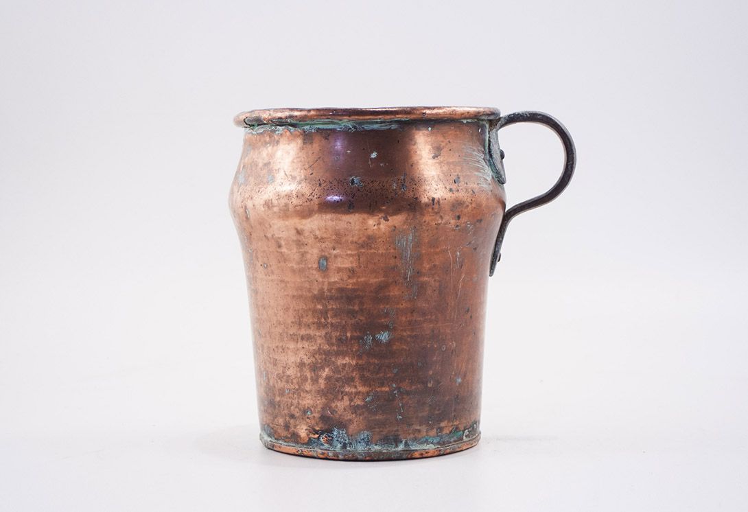 Foto Copper Pot with Handle h25